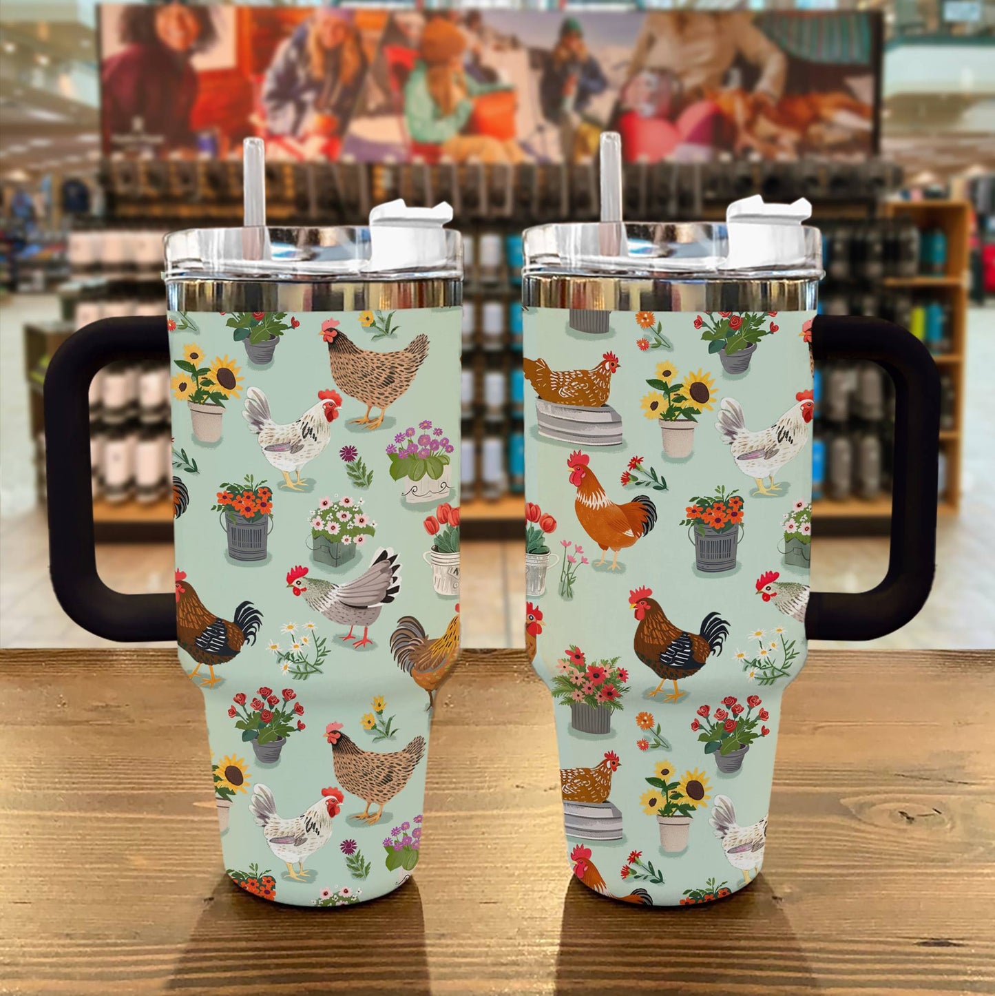 Shineful Tumbler Blossom Clucker