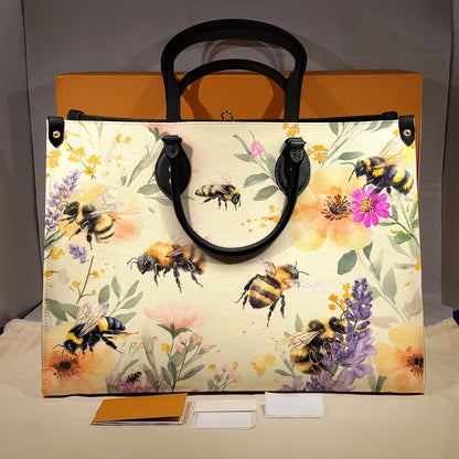 Sac en cuir brillant The Bee's Knees