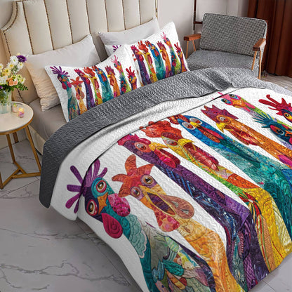 Shineful All Season Quilt 3-Piece Set All You Need Is Sleep