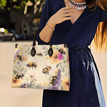 Sac en cuir brillant The Bee's Knees