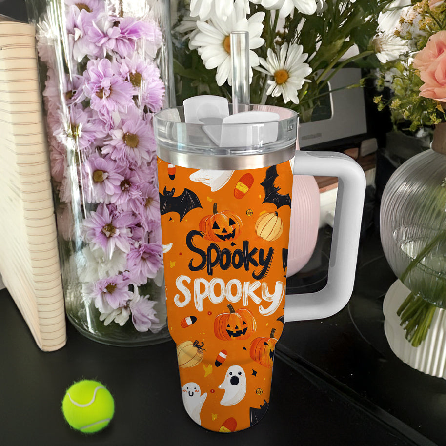 Shineful Tumbler Spooky Pumpkins