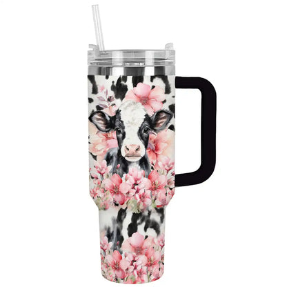 Shineful Tumbler Blossoms Dairy Cow