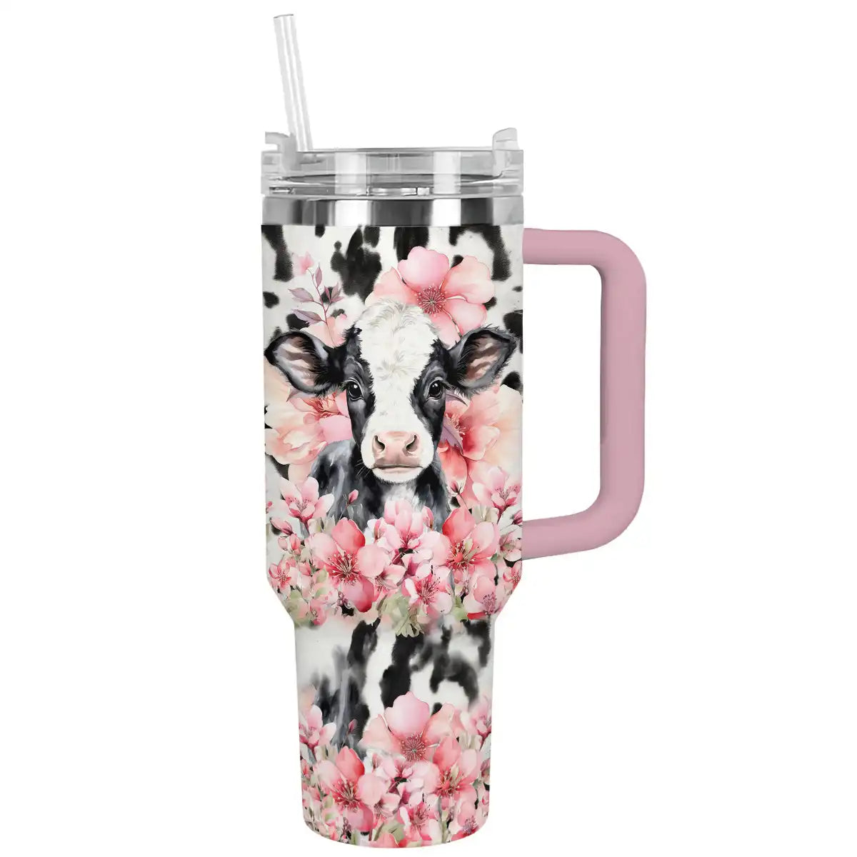 Shineful Tumbler Blossoms Dairy Cow