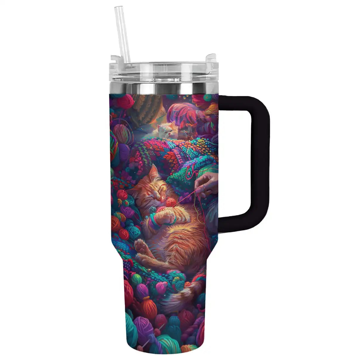 Shineful Tumbler Crochet And Purr-fect