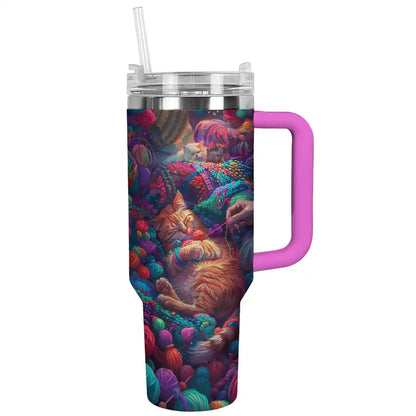 Shineful Tumbler Crochet And Purr-fect