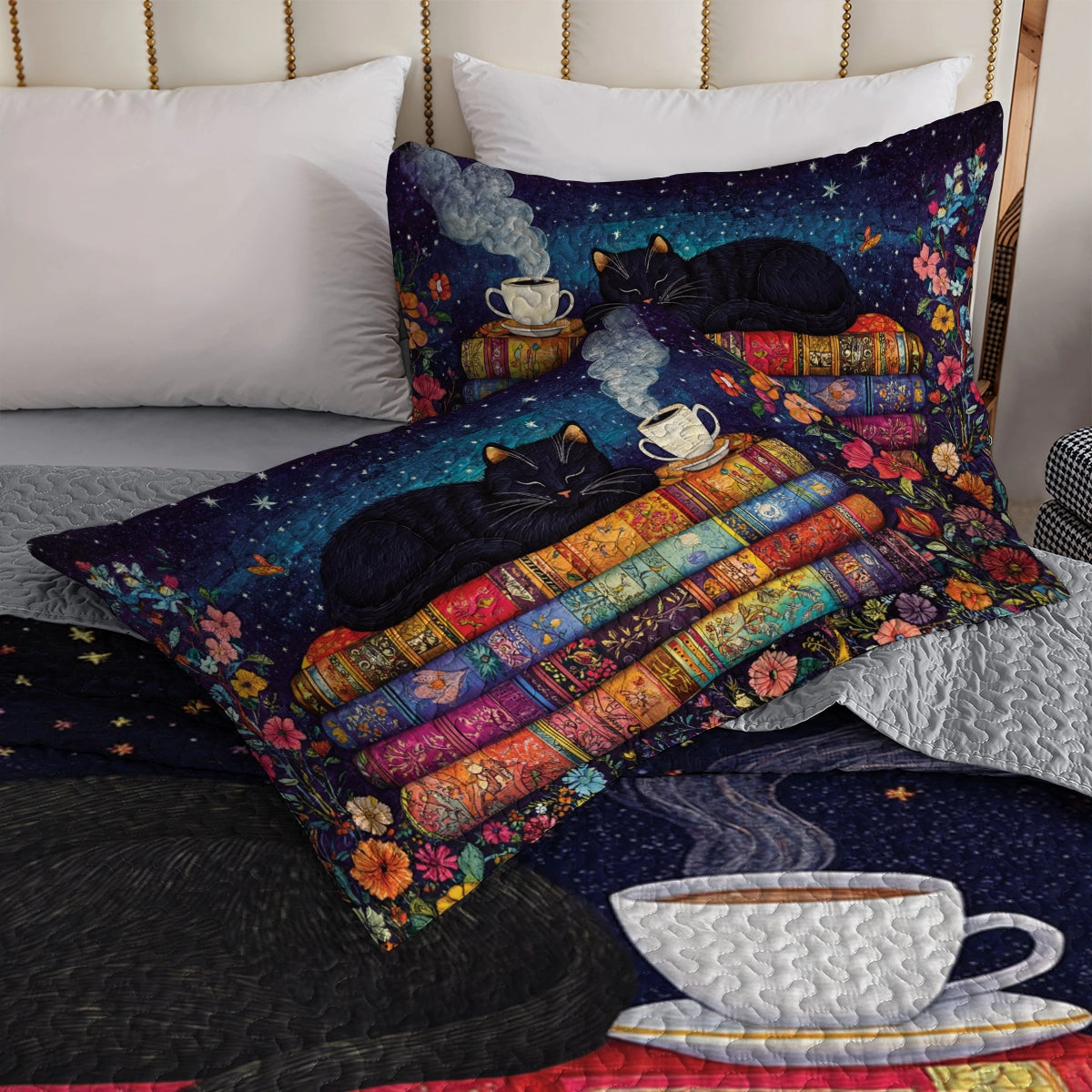 Shineful All Season Quilt 3-Piece Set - Cat's Reading Haven