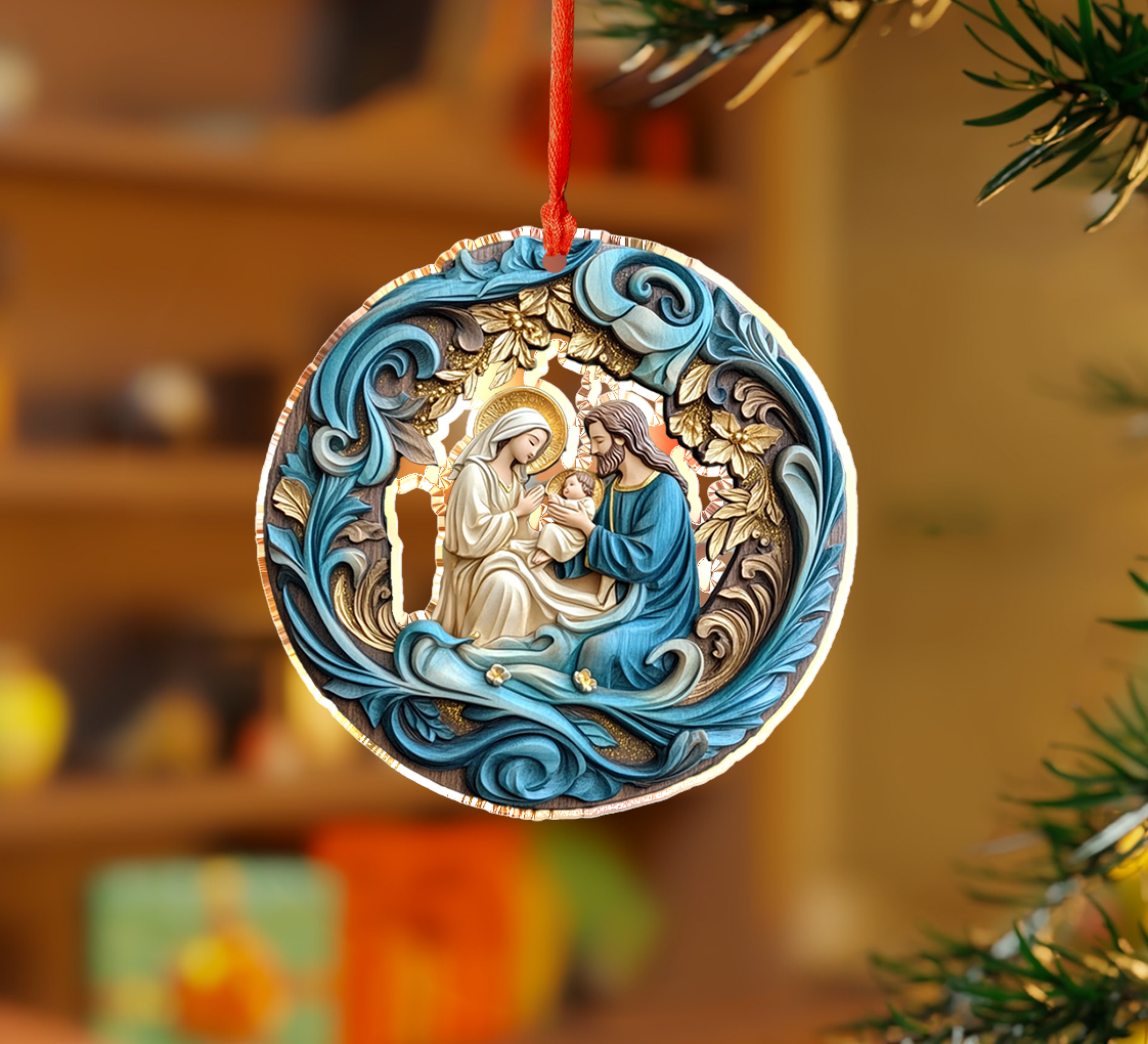 Shineful 2D Acrylic Ornament - God