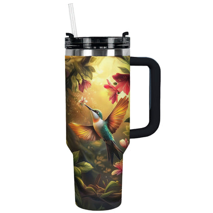 Shineful Tumbler Nature's Beauty Hummingbird