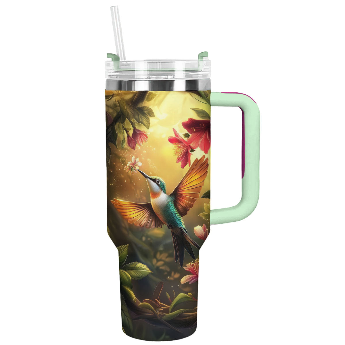 Shineful Tumbler Nature's Beauty Hummingbird