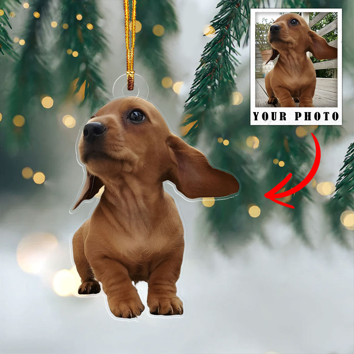 Shineful Decoration Ornament Cute Pet Personalized Upload