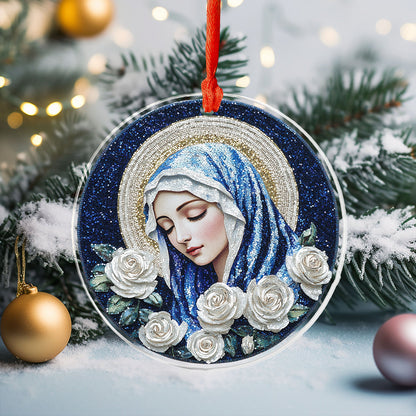 Shineful 2D Acrylic Ornament Shimmering Sequins Maria