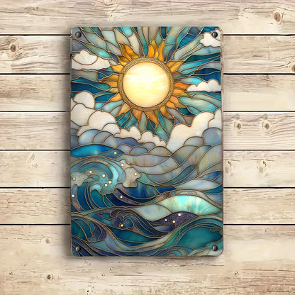 Shineful 2D Metal Sign Sunlit Sea Harmony