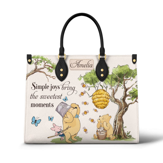 Sac en cuir brillant Sweet Moments