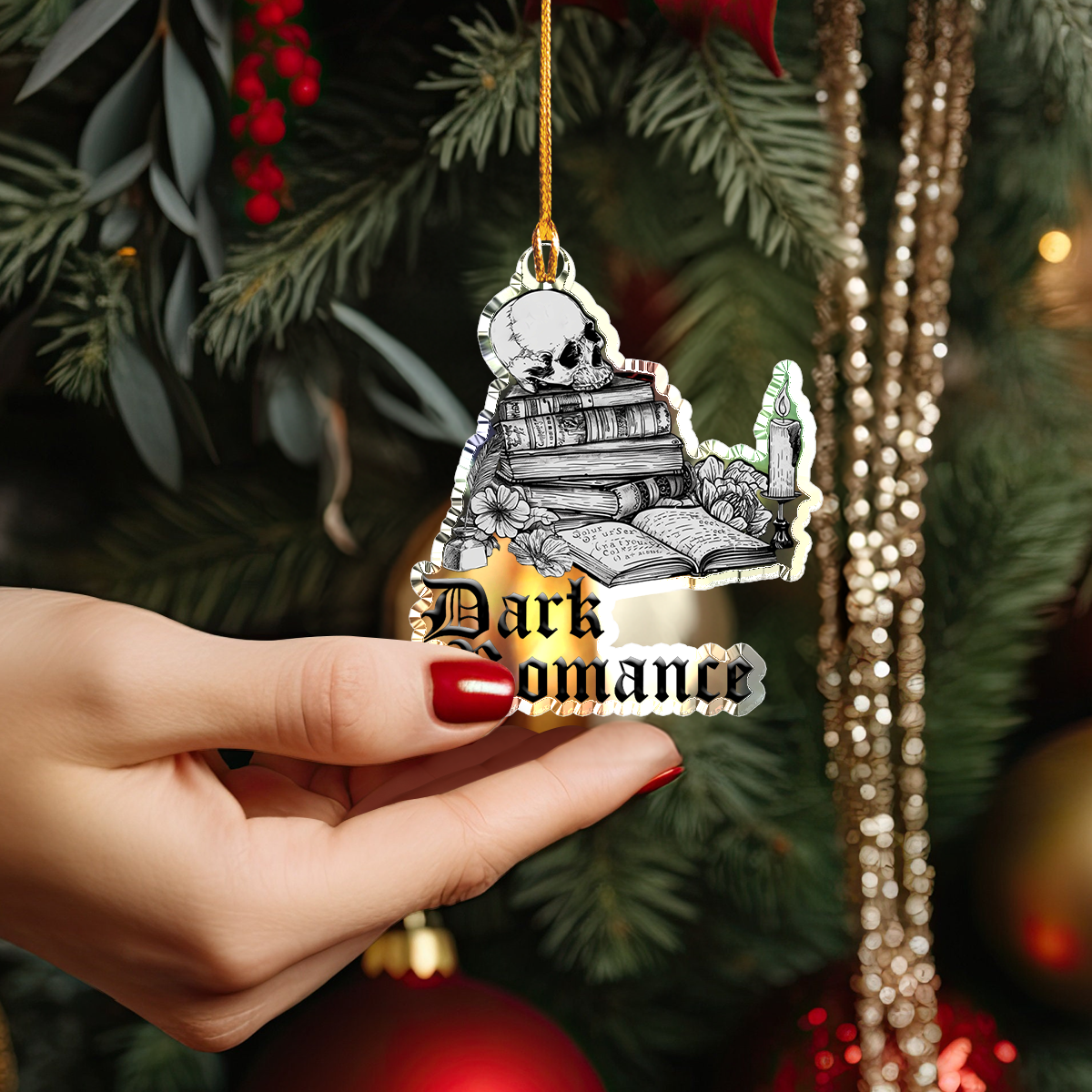 Shineful 2D Acrylic Ornament Dark Romance Enchantment