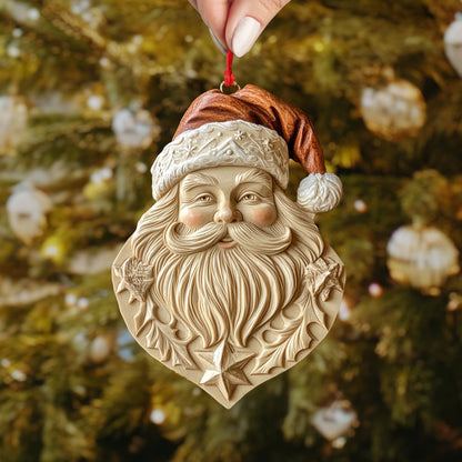 Shineful 2D Acrylic Ornament Timeless Santa Charm