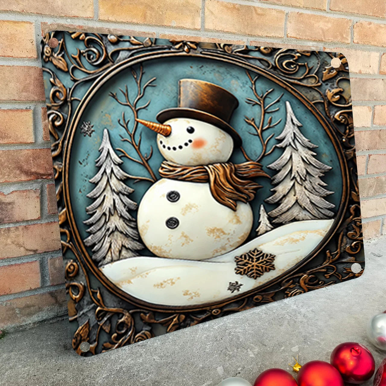 Shineful 2D Metal Sign - Holiday Cheer