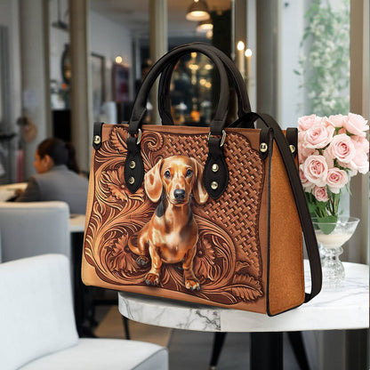 Shineful Leather Bag Dapper Doxie