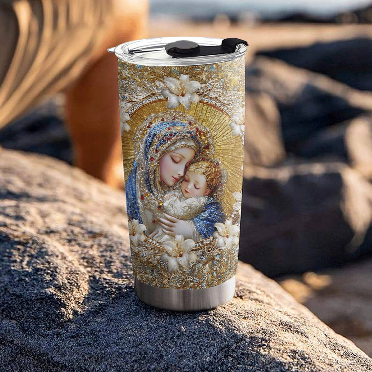 Shineful 20oz Tumbler - Holy Embrace