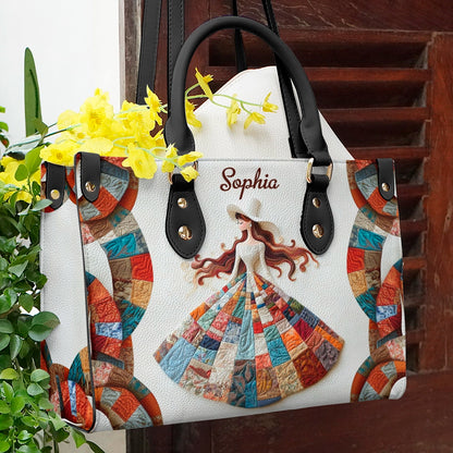 Shineful Leather Bag Personalized Quilted Dreams