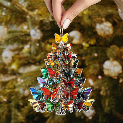 Shineful Acrylic Ornament Butterfly Tree