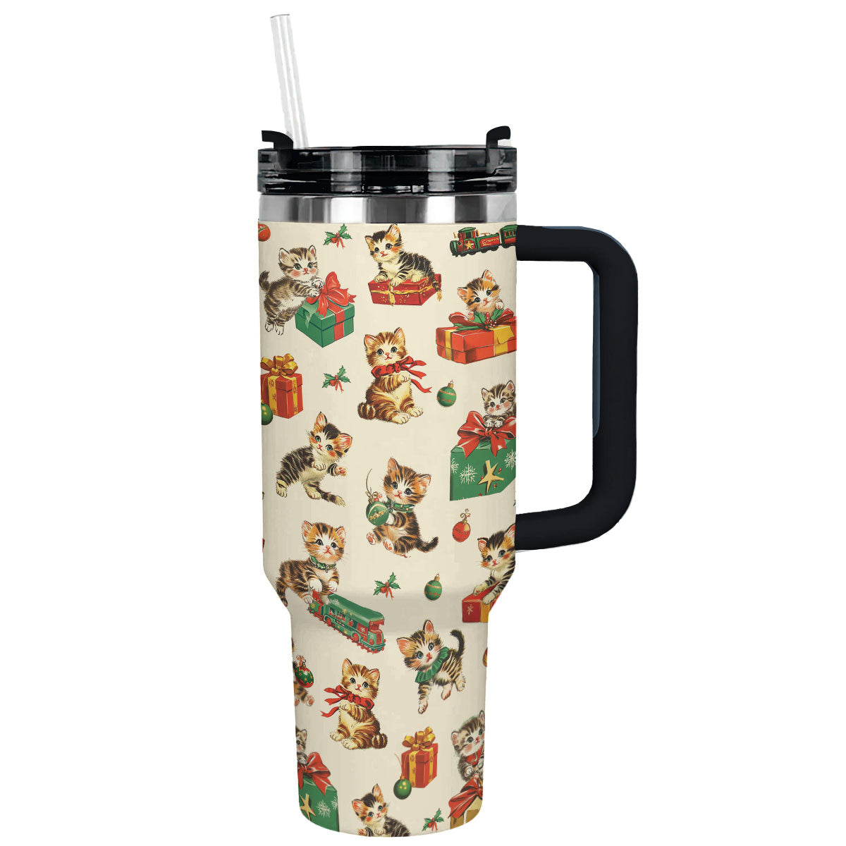 Shineful Tumbler Xmas Kitty