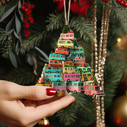 Shineful 2D Acrylic Ornament - Holiday Roadtrip