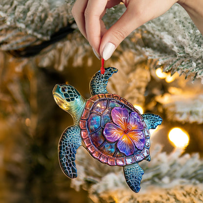 Shineful 2D Acrylic Ornament Tropical Spirit Sea Turtle