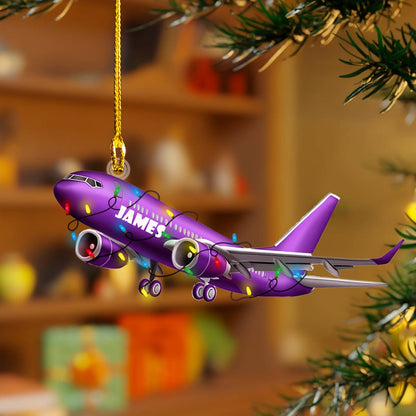 Shineful 2D Acrylic Ornament - Colorful Airplane Collection