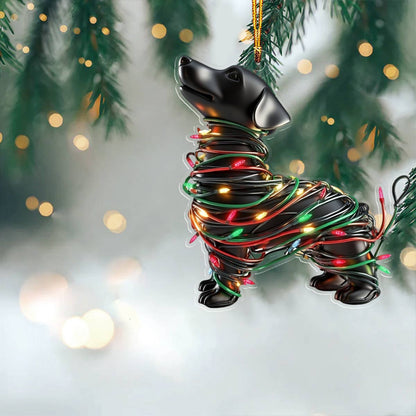 Shineful 2D Acrylic Ornament Amazing Dachshund