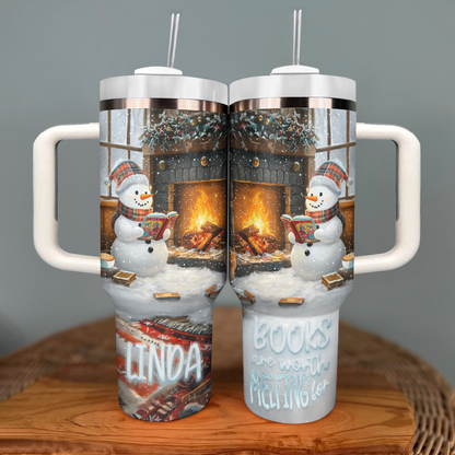 Shineful Personalized Tumbler Books Are Worth Melting For