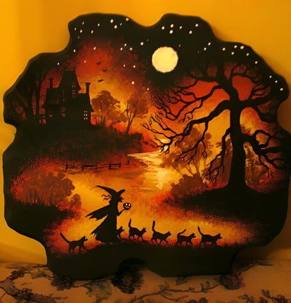 Shineful 2D Metal Sign Witchy Wonders