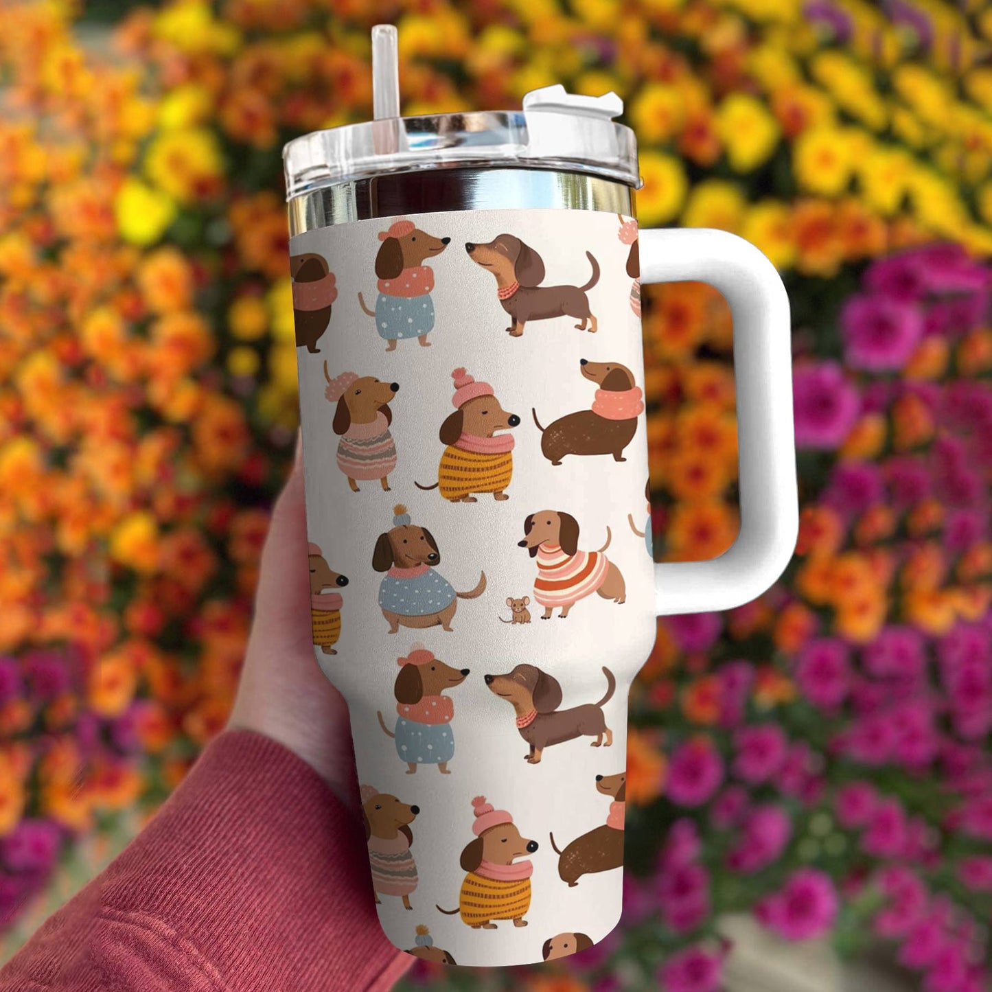 Shineful Tumbler Dachshund Sweetly