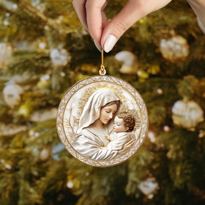 Shineful 2D Acrylic Ornament - Mother's Divine Embrace Love