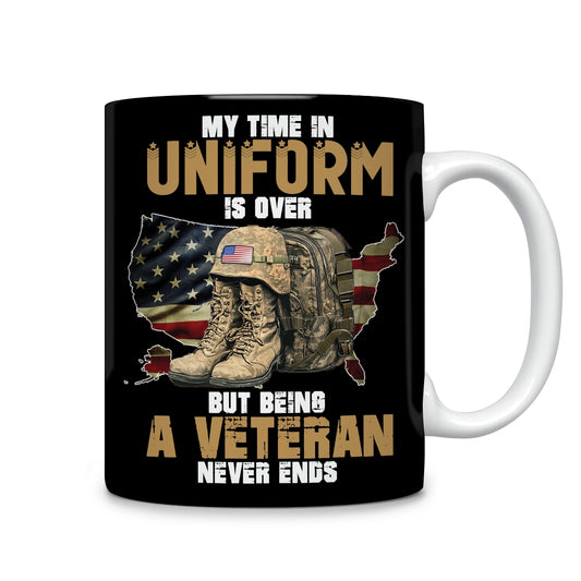 Shineful Ceramic Mug Proud Veteran