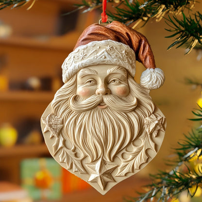 Shineful 2D Acrylic Ornament Timeless Santa Charm