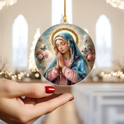 Shineful 2D Acrylic Ornament Holy Rosary