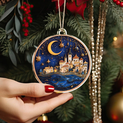 Shineful 2D Acrylic Ornament City Light