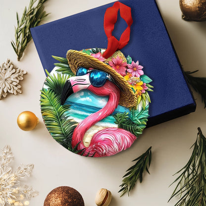 Shineful Acrylic Ornament Tropical Holiday Flamingo