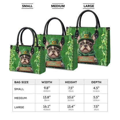 Shineful Leather Bag Shamrock Frenchie