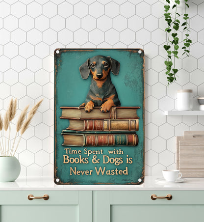 Shineful 2D Metal Sign Pup Shelf