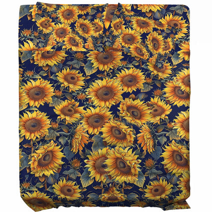 Shineful 4-Piece Bed Sheet Set - Sunflower Gorgeous Flower