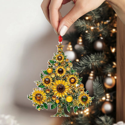 Shineful 2D Acrylic Ornament Sunshiny Christmas Tree