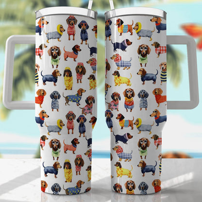 Shineful Tumbler Elegant Dachshunds Stylist