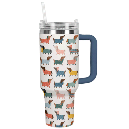 Shineful Tumbler - Cozy Dachshund Sweater