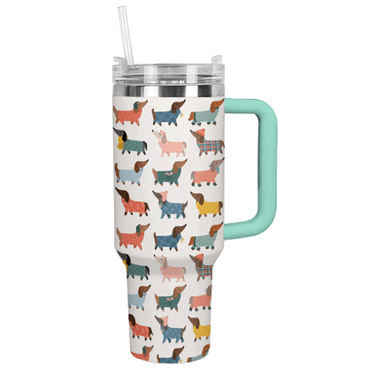 Shineful Tumbler - Cozy Dachshund Sweater