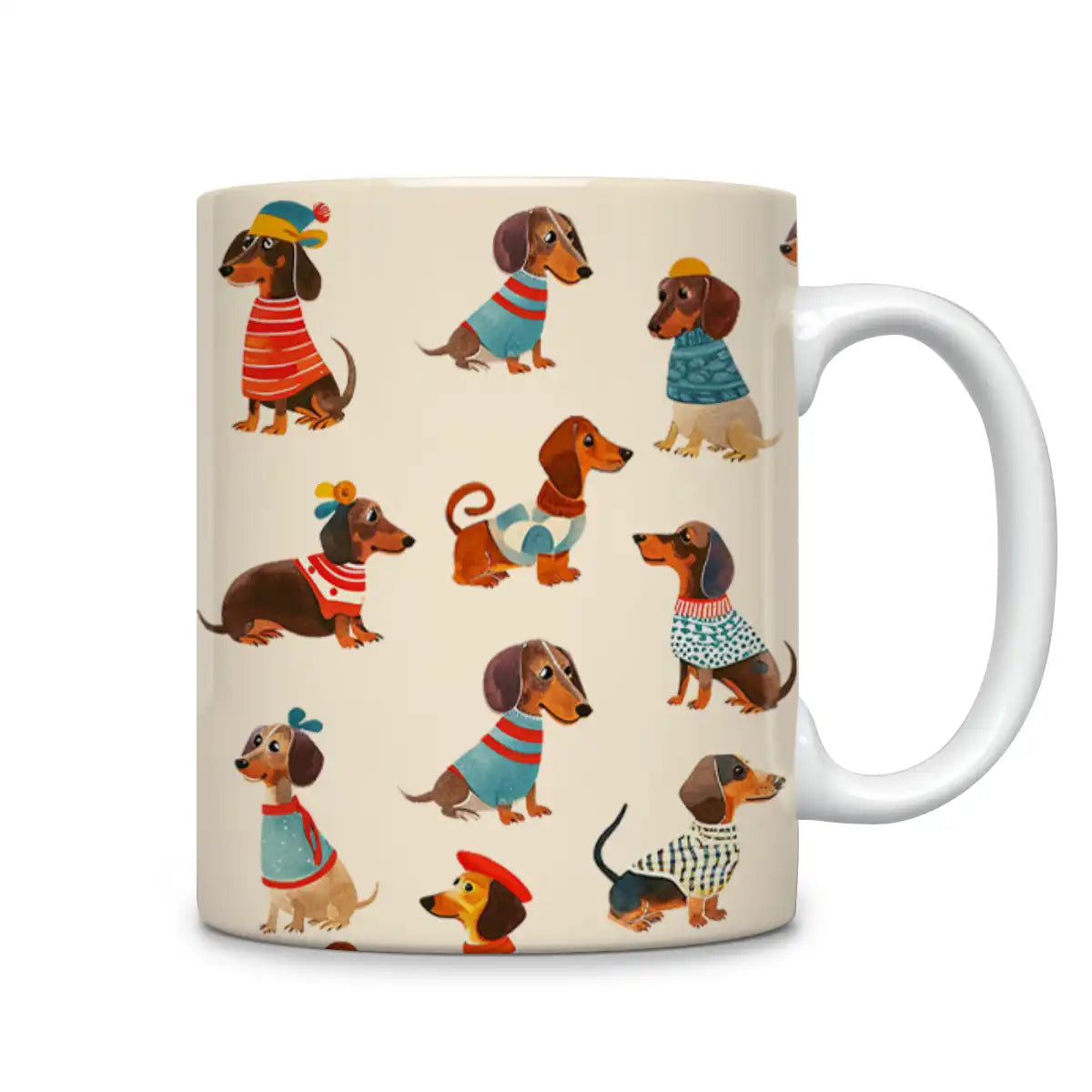 Shineful Ceramic Mug Cuteness Dachshund