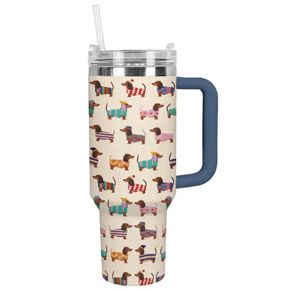 Shineful Tumbler Dachshund Clothing All Season