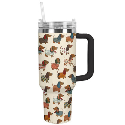 Shineful Tumbler Pretty Dachshund Fashion