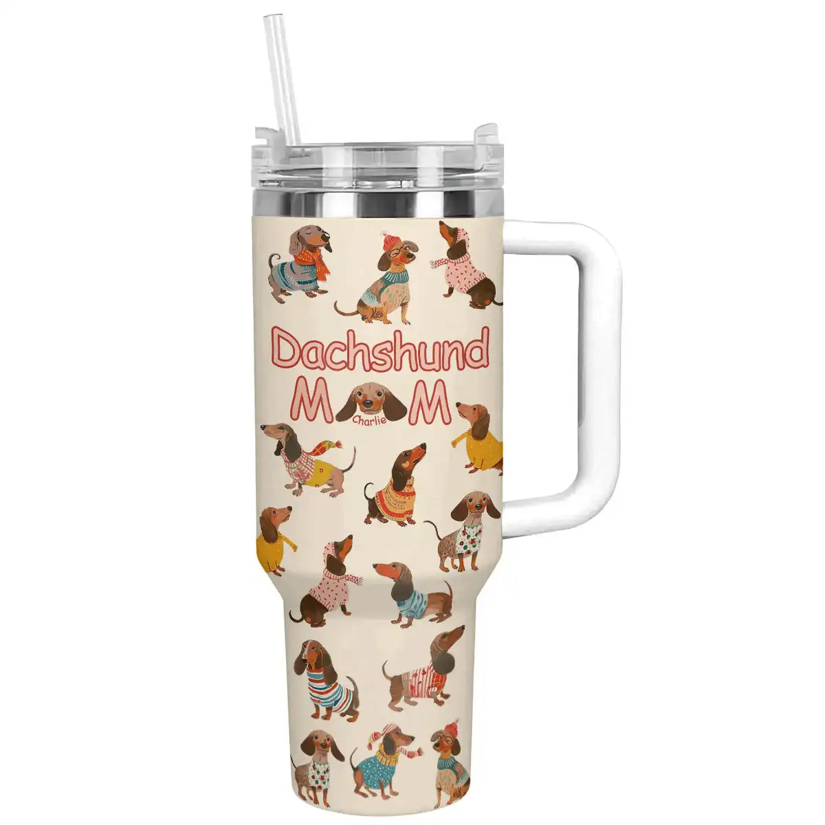 Shineful Tumbler Personalize Fashion Dachshund's Mom