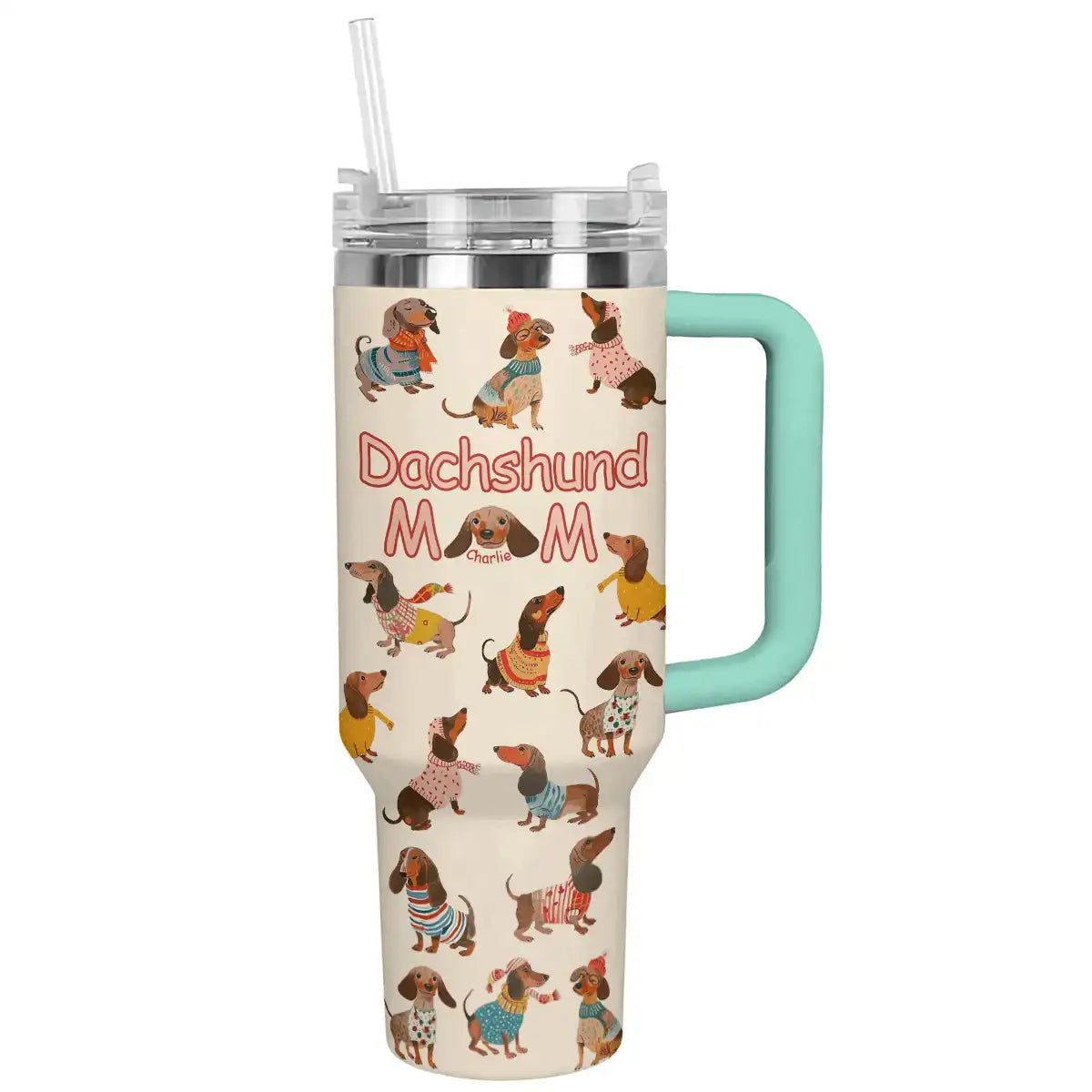 Shineful Tumbler Personalize Fashion Dachshund's Mom